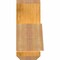 Ekena Millwork Eugene Rough Sawn Timber Gable Bracket, Western Red Cedar, 72"W x 12"H x 6"D x 6"F, 4/12 Pitch GBW072X12X0606EUG00RWR - alternate 2